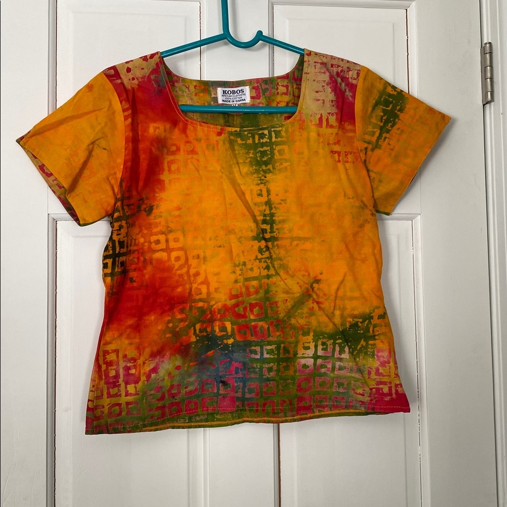 Vibrant Multicolor Women's Top